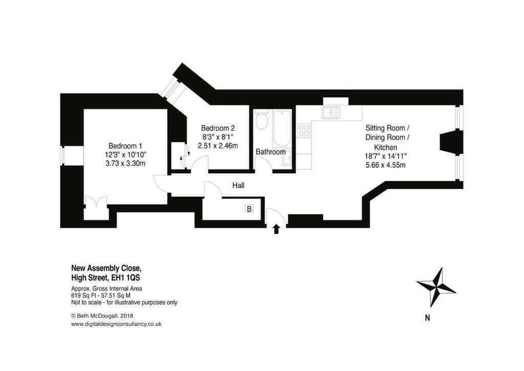 3 New Assembly Close - Royal Mile Appartement Edinburgh